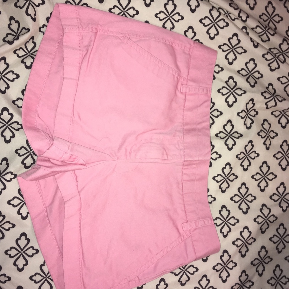 J. Crew pink shorts
